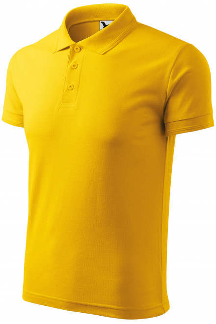 Férfi bő póló, sárga, férfi pólók