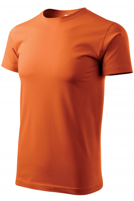 Férfi egyszerű póló, narancssárga, narancssárga pólók