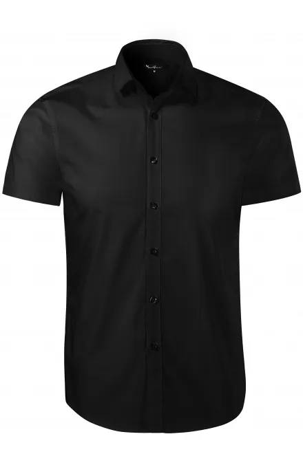 Férfi ing - Slim fit - fekete, L