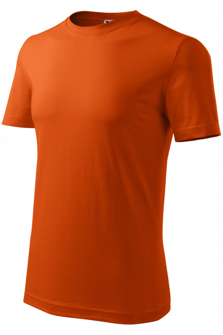 Férfi klasszikus póló, narancssárga, narancssárga pólók