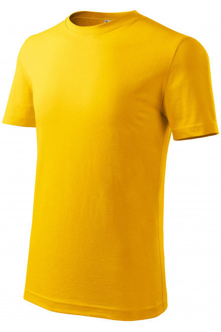 Gyermek könnyű póló, sárga, pólók nyomtatáshoz