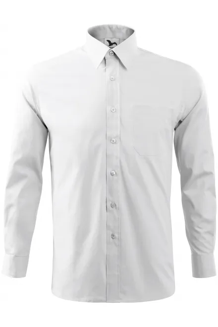 Hosszú ujjú férfi ing - fehér, 3XL