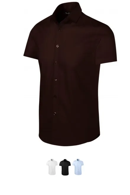 Férfi ing - Slim fit, kávé