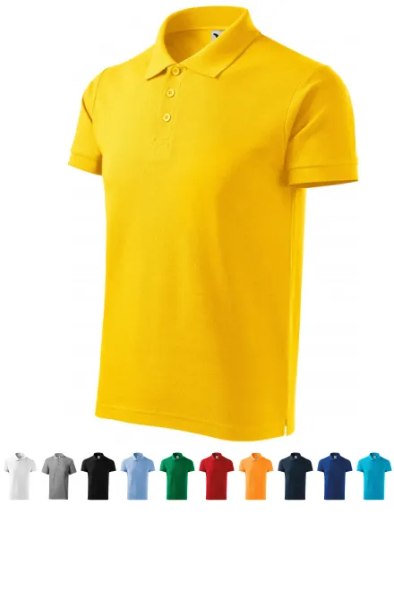 Férfi nehézsúlyú póló, sárga