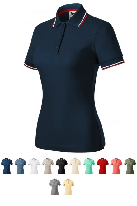 Klasszikus női póló, sötétkék