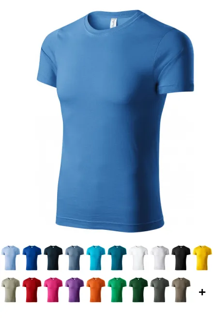 Könnyű, rövid ujjú póló, világoskék