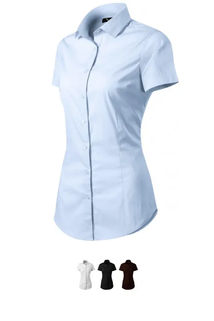 Női blúz Slim fit, világoskék