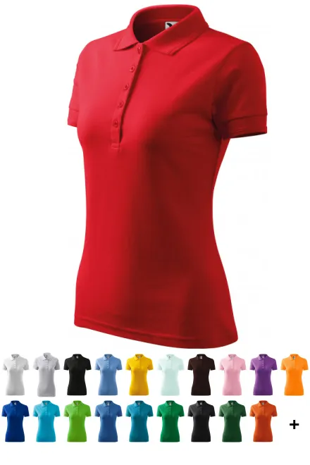 Női elegáns póló, piros