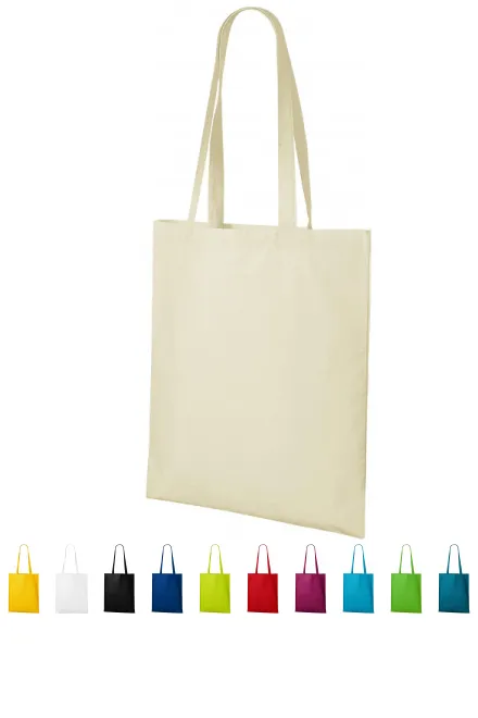 Pamut bevásárló táska, natural