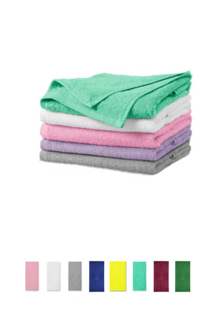 Pamut törölköző, 50x100cm, levendula