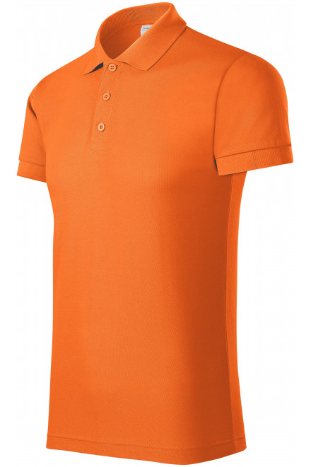 Kényelmes férfi póló, narancssárga, férfi pólóingek