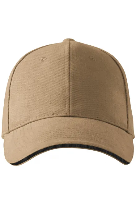 Kontrasztos sapka - homokos, állítható