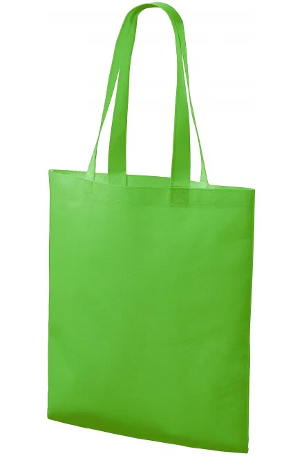 Közepes méretű bevásárló táska, alma zöld