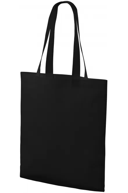 Közepes méretű bevásárló táska, fekete