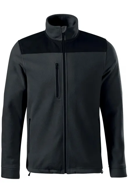 Meleg unisex polár dzseki - ébenszürke, S