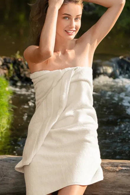 Bio pamut törülköző, mandula