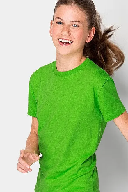 Gyermek könnyű póló, alma zöld