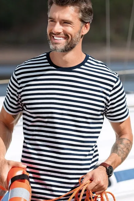 Navy stílusú póló, sötétkék