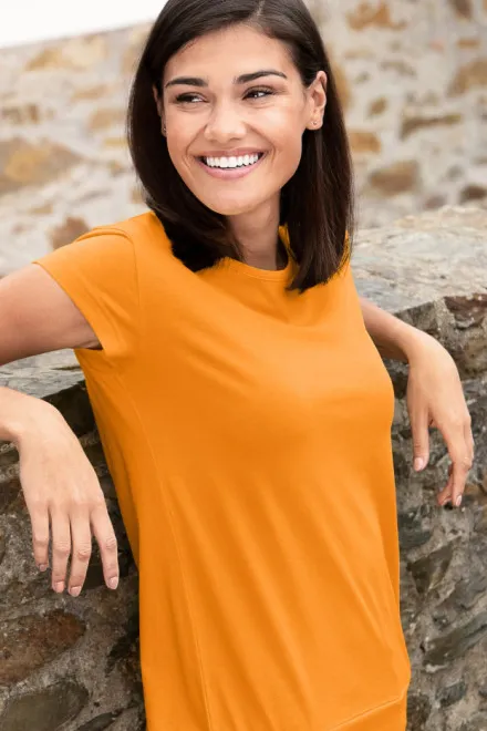 Női divatos póló, mandarin