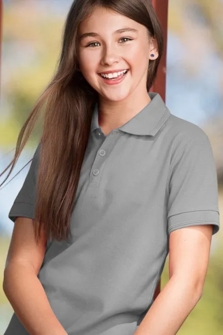 Póló gyerekeknek, sötétszürke márvány