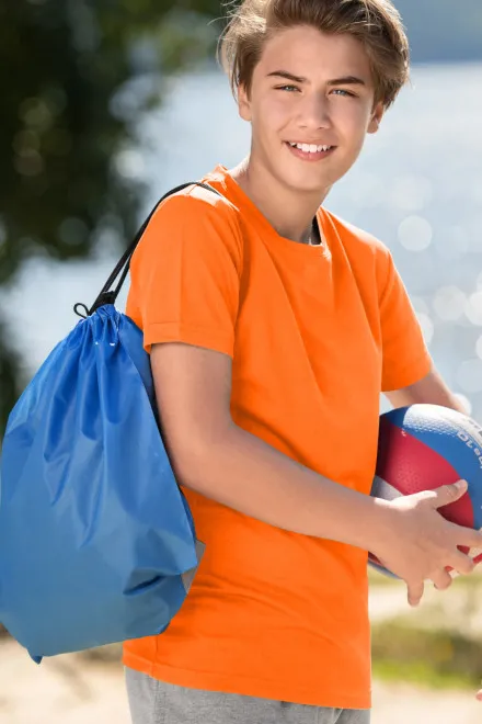 Sport póló gyerekeknek, neon narancs