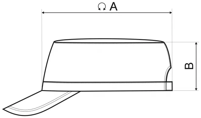 Divatos baseball sapka - mérettáblázat