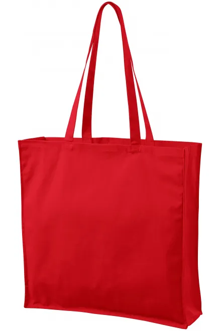 Nagy bevásárló táska, piros