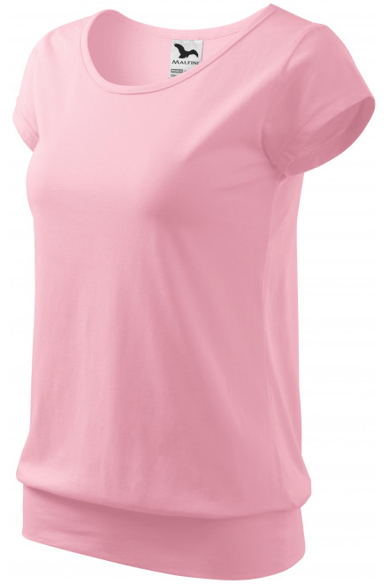 Női divatos póló, rózsaszín, női pólók
