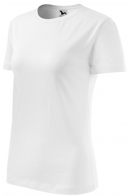 Női klasszikus póló, fehér, női pólók