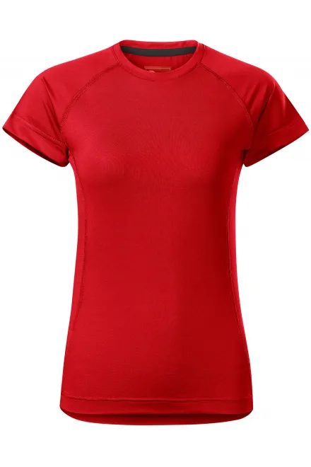 Női sport póló - piros, XS
