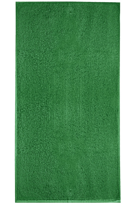 Pamut fürdőlepedő, 70x140cm, zöld fű