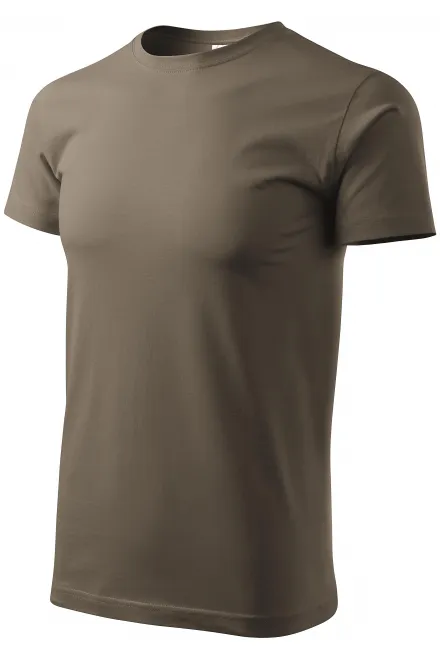 Unisex nagyobb súlyú póló, army
