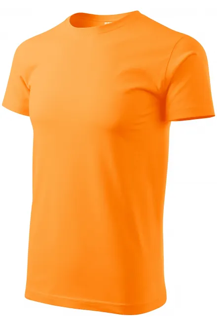 Unisex nagyobb súlyú póló, mandarin