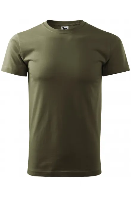 Unisex nagyobb súlyú póló - military, L