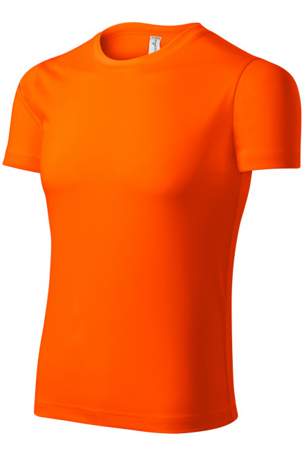 Unisex sport póló, neon narancs, narancssárga pólók
