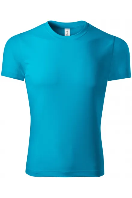 Unisex sport póló - türkiz, XS